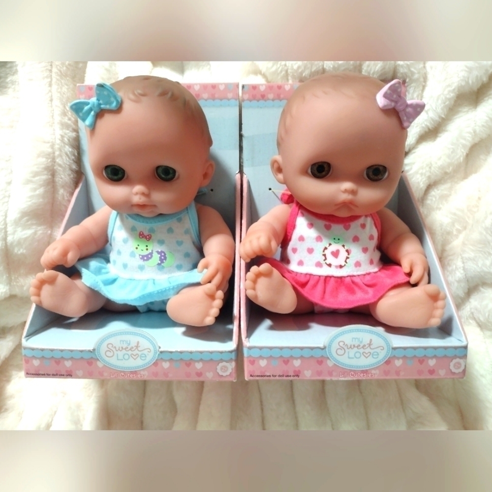 My Sweet Love Baby Doll set of 2 Lil Cutesies